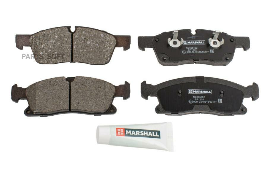 M2625192 MARSHALL Колодки тормозные MERCEDES-BENZ ML W166 250-350 11- передние