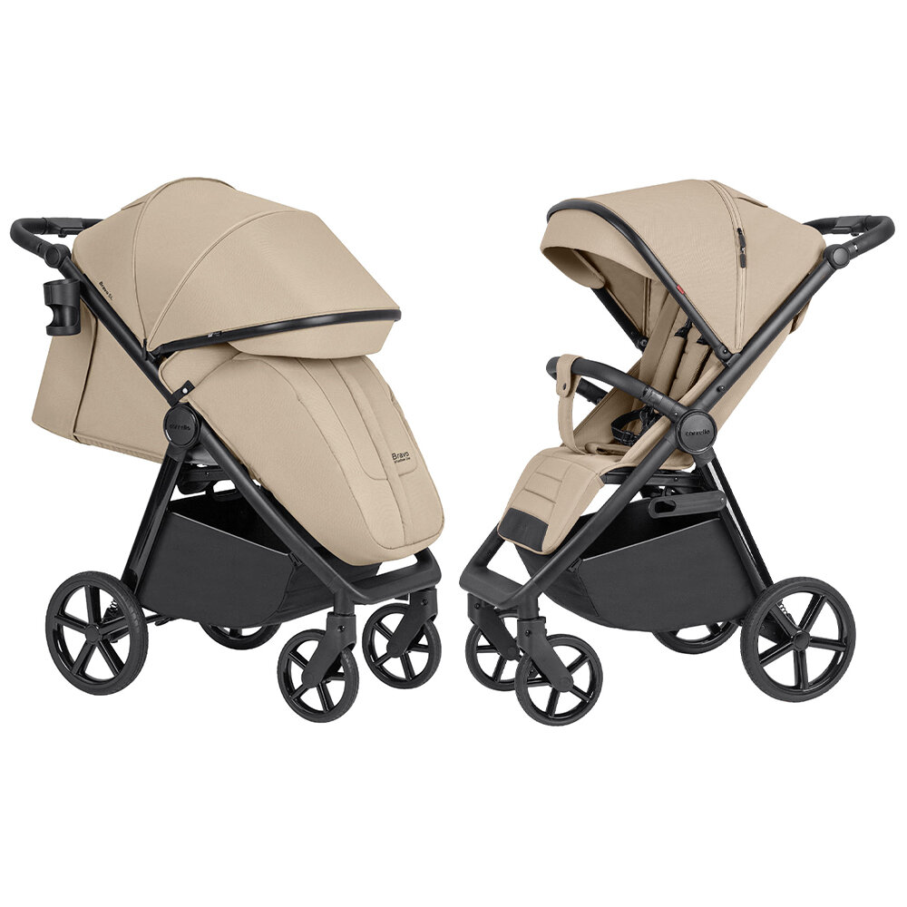 Коляска прогулочная Carrello Bravo SL CRL-5520 Sand Beige