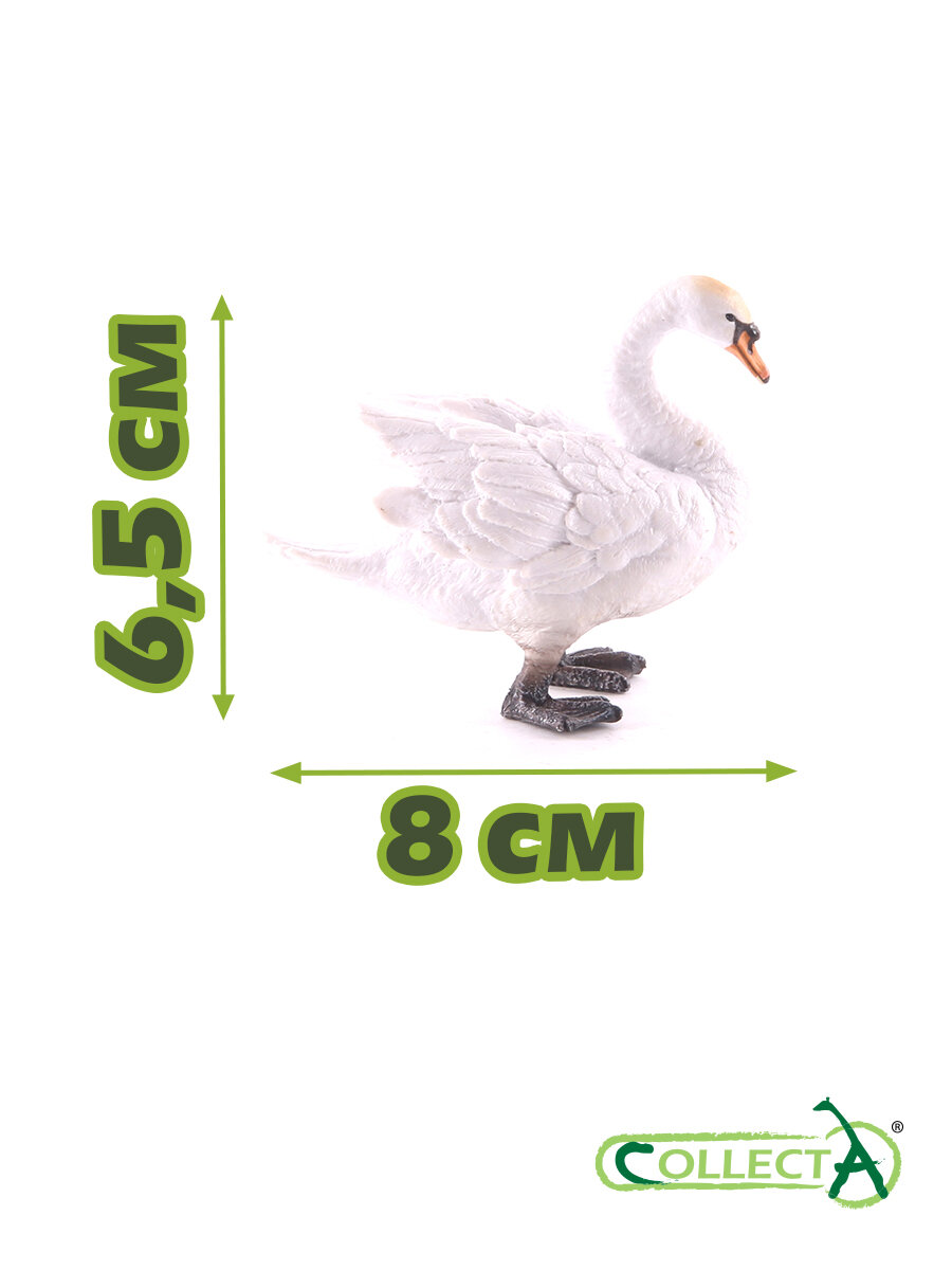 Лебедь Collecta М (блистер) 8.5 см - фото №8