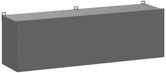 Шкаф навесной Нонтон Эккервуд графит серый 100x26.2x30.6 см