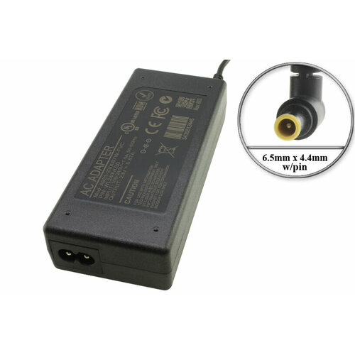 Адаптер (блок) питания 23V, 0.87A, 6.5mm x 4.4mm (EAY65911501), для акустической системы, звуковой панели, саундбара LG SQC1. саундбар lg sqc1 2 1 black
