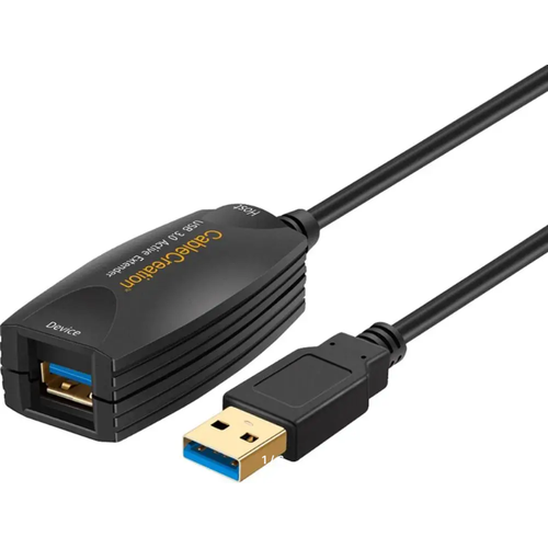 Кабель-удлинитель USB 3,0, 5 м, с усилителем сигнала, совместимый с Oculus Quest Link, Xbox, PS4 система vr valve index vr kit 144 гц черный