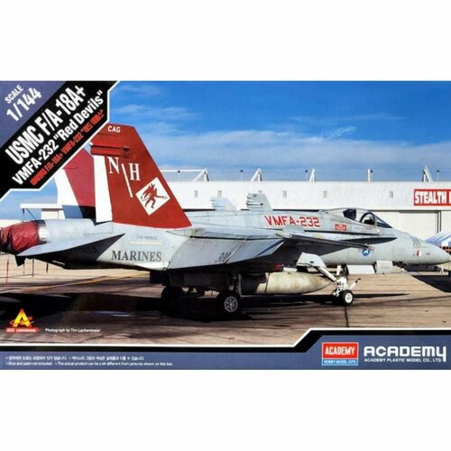 Academy сборная модель 12627 USMC F/A-18A+ VMFA-232 Red Devils 1:144