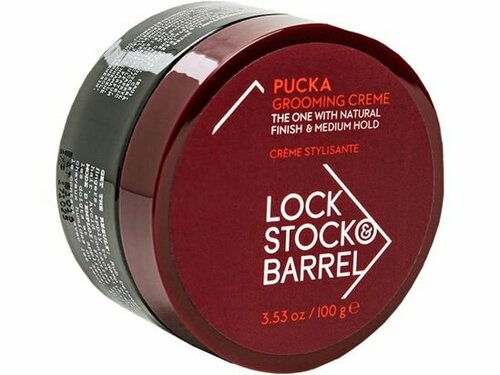 Крем для тонких и кудрявых волос Lock Stock & Barrel Pucka grooming cr me
