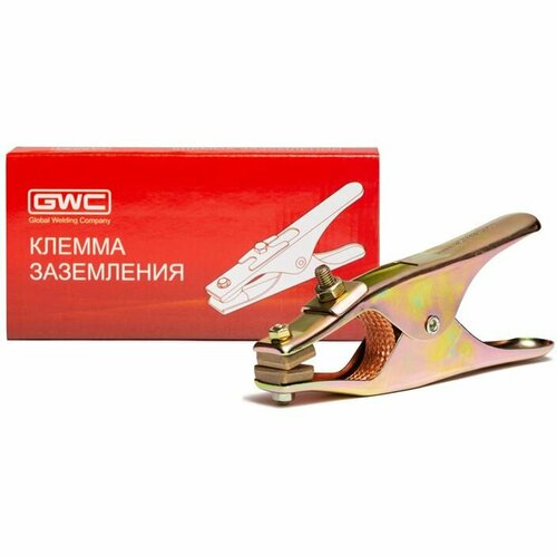 Клемма заземления GWC 300A Italy type электрододержатель для сварки gwc 300 a italy