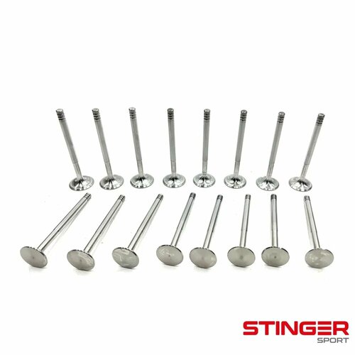 Клапана облегчённые ВАЗ 124-126 16шт 10600₽