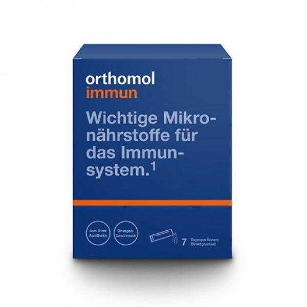 Orthomol Immun (7 пакетов) (апельсин)