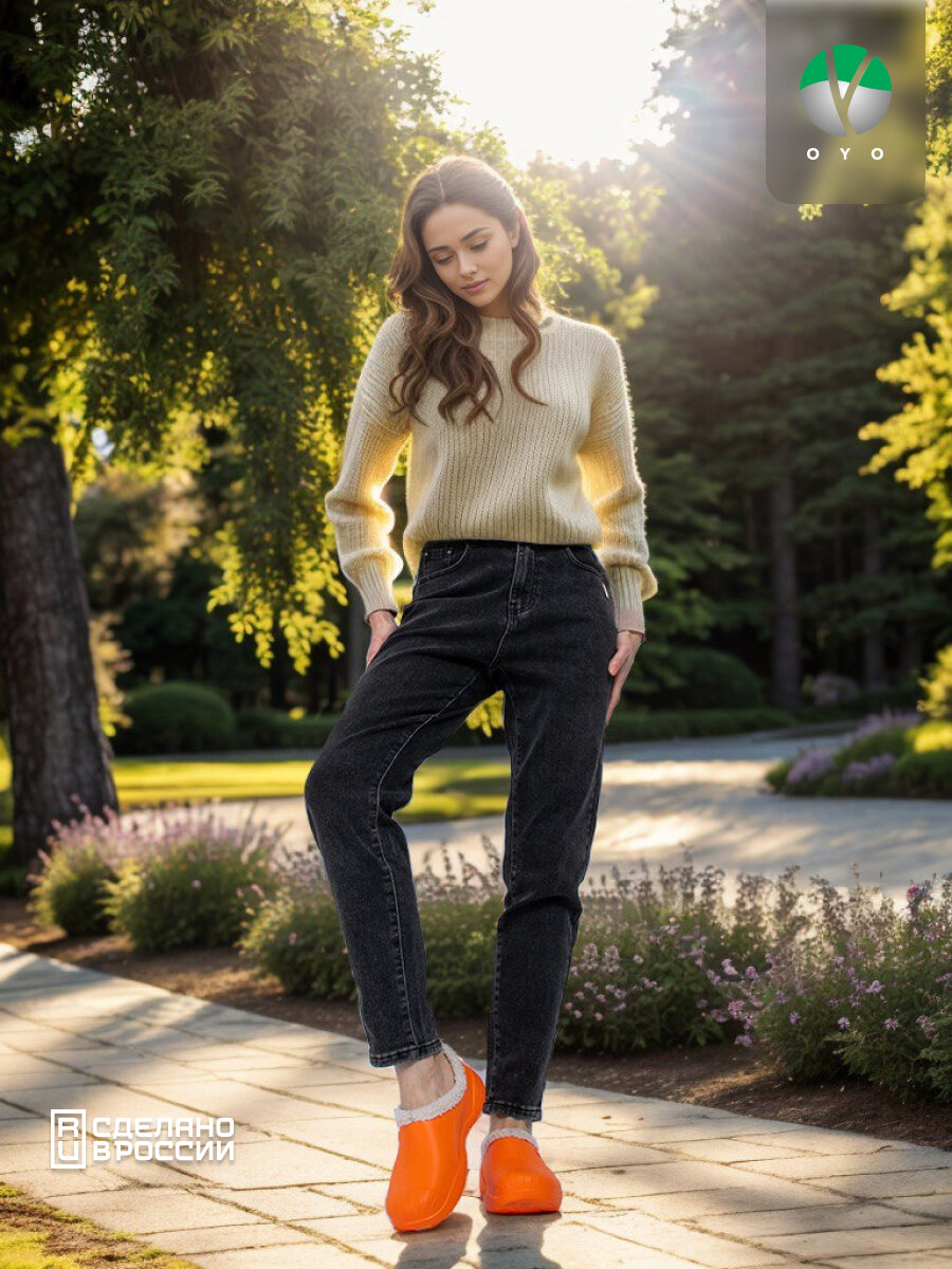 фото Галоши женские утепленные OYO DELUXE калоши с усиленным мысом, для дачи и сада, прогулок, для туризма, для рыбалки, повседневные, в подарок