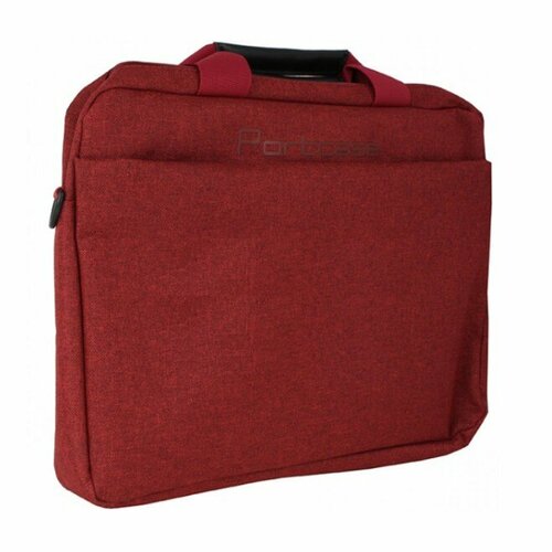 Portcase Сумка KCB-164 Red нейлон, красная до 14