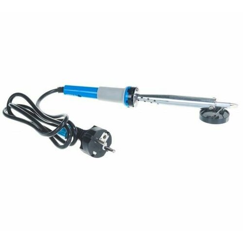 Электрический паяльник ЗУБР 100 Вт в наборе припой подставка 55402-100 2549₽