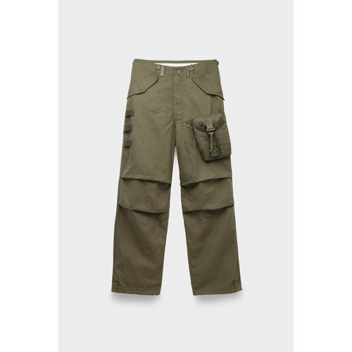 фото Брюки карго maharishi 5051 m.a.l.i.c.e. m51 cargo pants olive, размер 50, оливковый