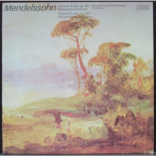 Mendelssohn Felix Виниловая пластинка Mendelssohn Felix Sinfonie A-dur Op90 Sinfonie D-dur Op107 1170₽