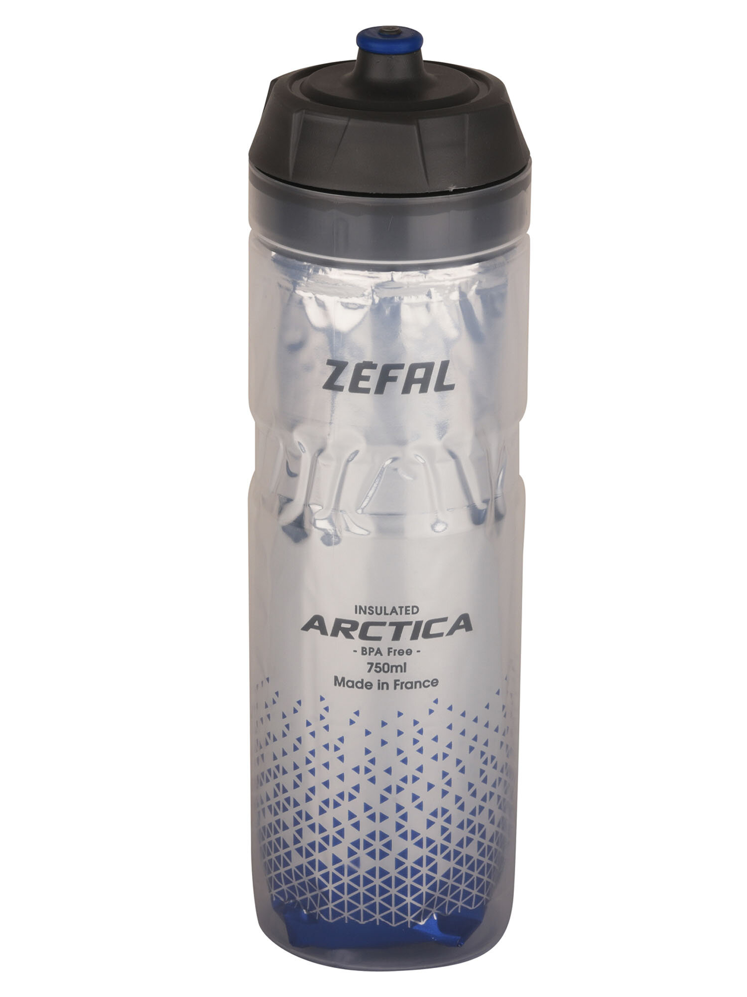 Фляга Zefal Arctica 75 Bottle Silver/Blue