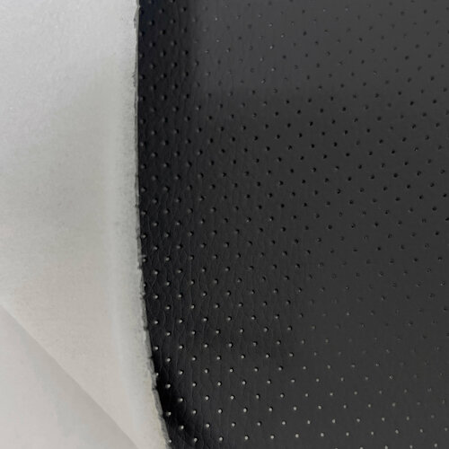 Экокожа PSV Track DOT Полиуретан 1 мм с перфорацией Черный PLUS5 2 метра 2150₽