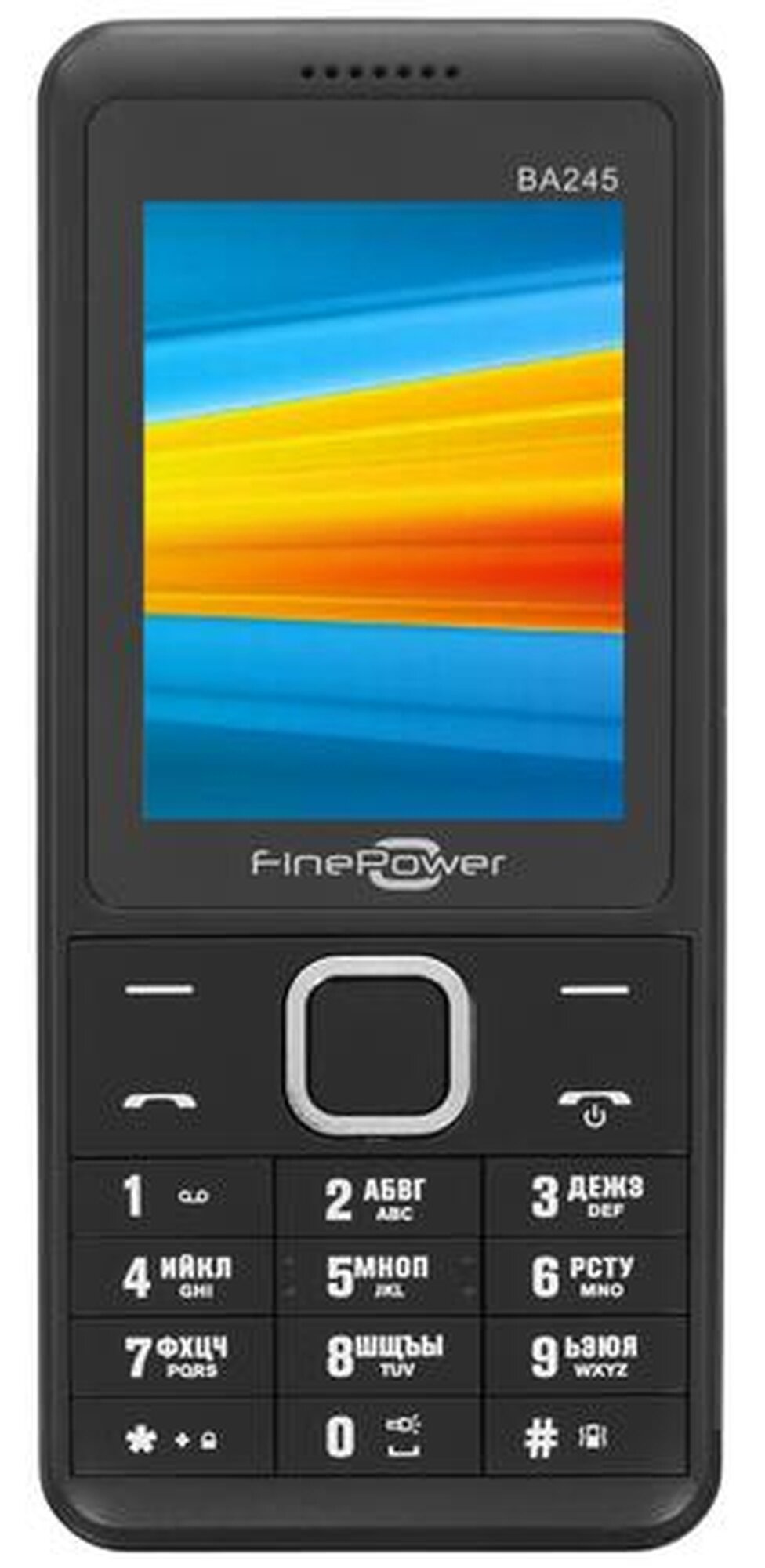 Сотовый телефон FinePower BA245 черный