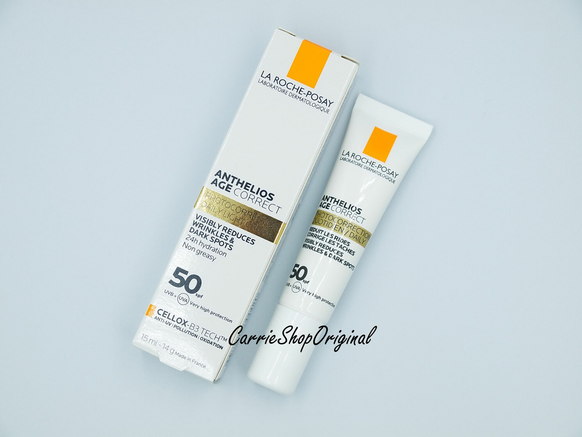 La Roche-Posay Anthelios Солнцезащитный антивозрастной крем для лица SPF 50, 15 мл