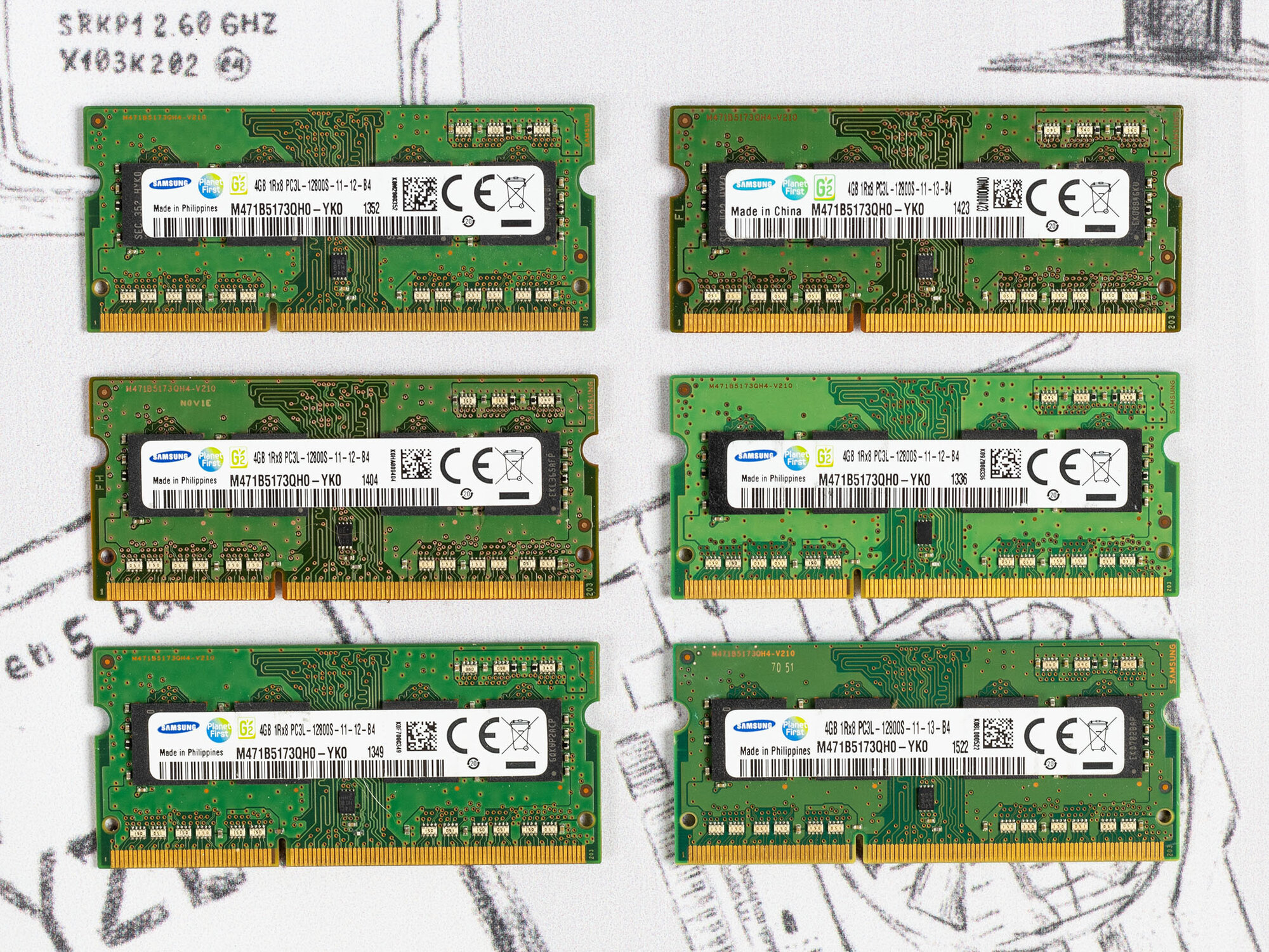 Память DDR3L SODIMM 8Gb (б/у)