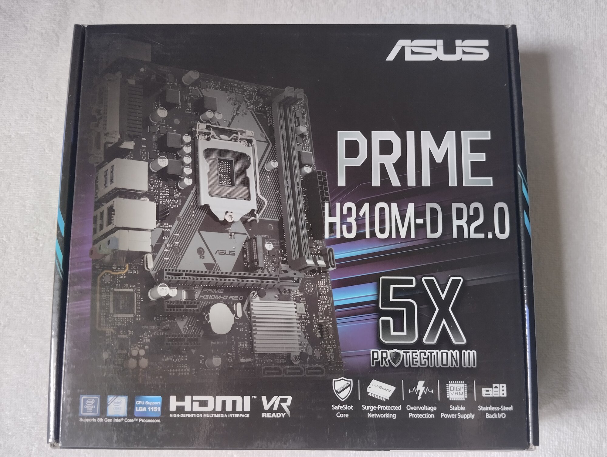 Материнская плата ASUS PRIME H310M-D R2.0