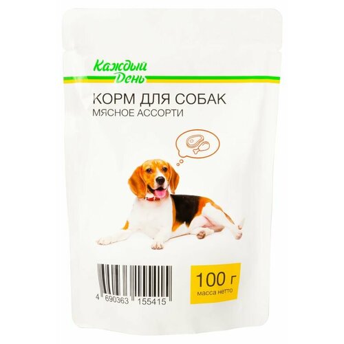 Корм для собак Мясное ассорти 100 г 10 шт 599₽