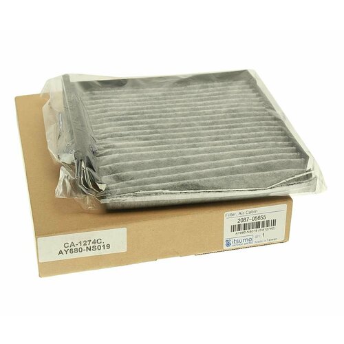 Фильтр воздушный салона TOYOTA Corolla Rav 4 06- LEXUS GS 05- угольный 2087-05655 ITSUMO 945₽