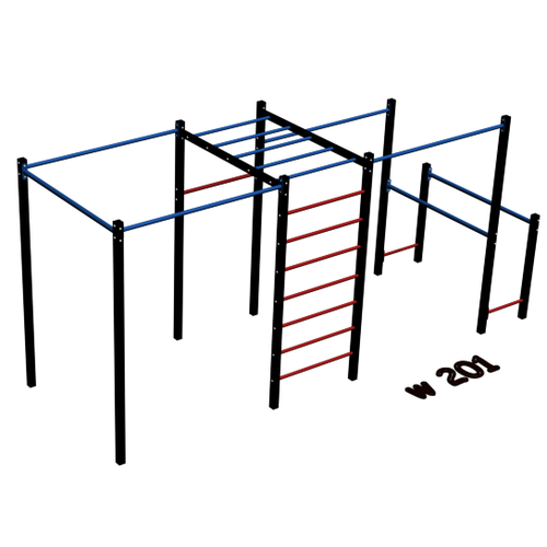 Спортивная площадка Workout w201 92890₽