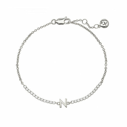 Браслет-цепочка, циркон