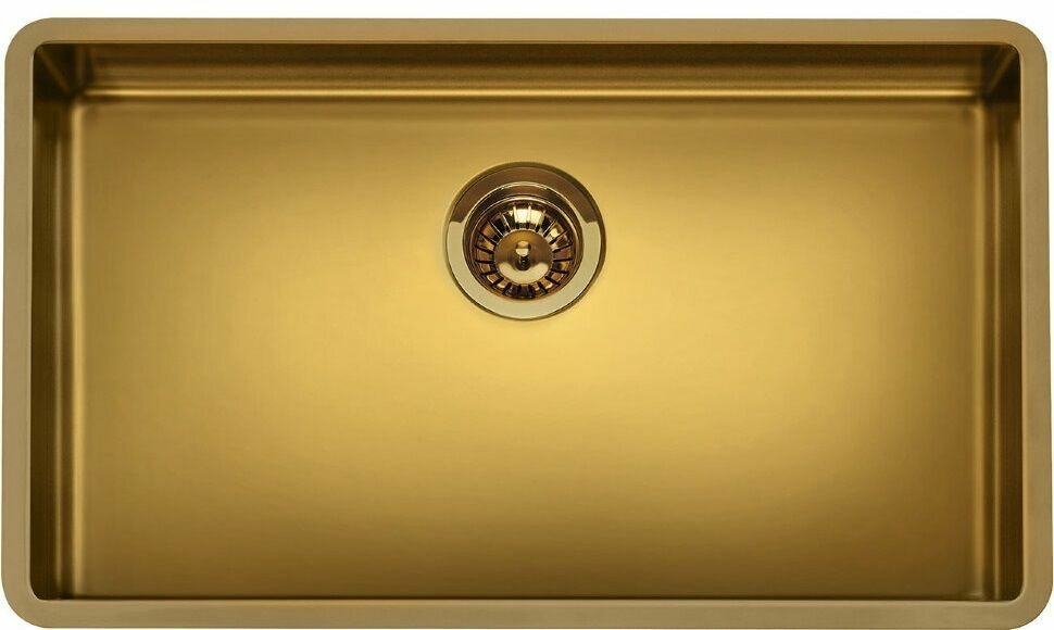 фото Кухонная мойка Smeg VSTR71BRX, медь