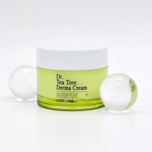 Успокаивающий крем для лица с экстрактом чайного дерева Lebelage Dr.Tea Tree Derma Cream (50 мл)