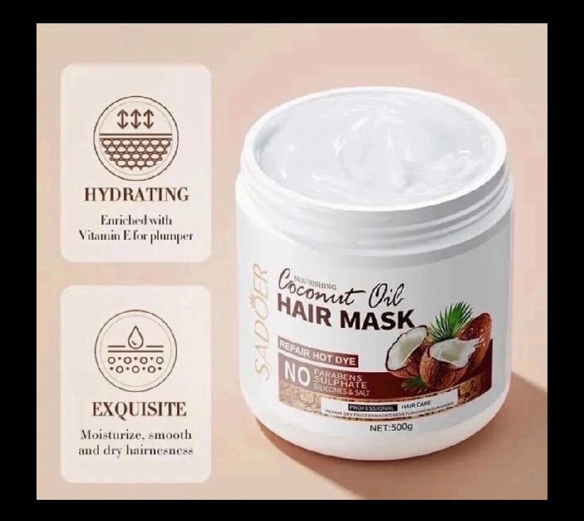 Питательная маска для волос Hair Mask от бренда Nourishing, 500 гр