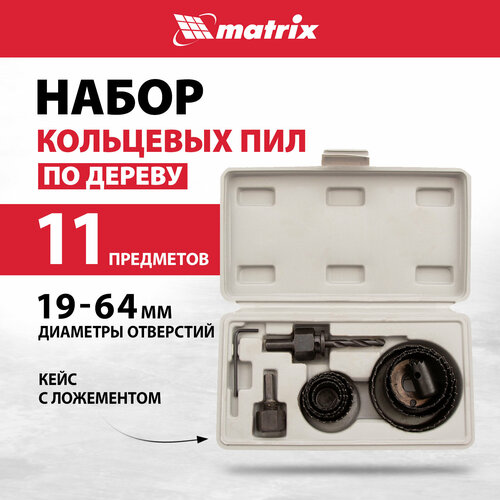 Набор пильных венцов matrix 70473