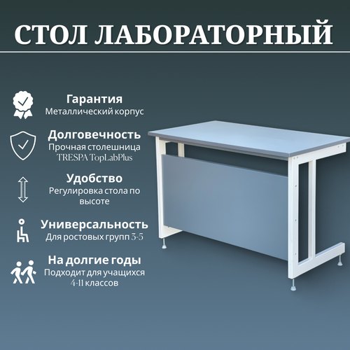 Стол лабораторный рабочий низкий