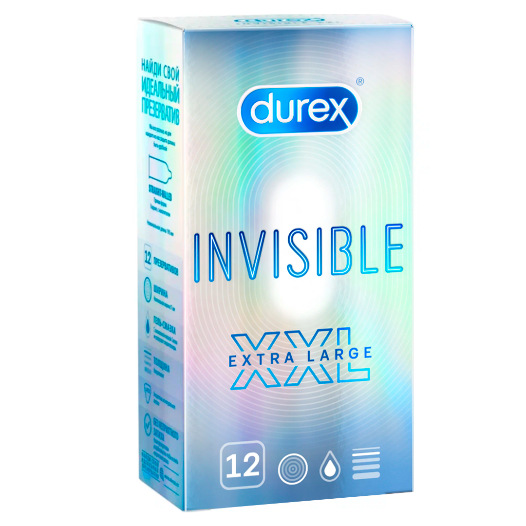 Durex из натурального латекса Invisible №3 (Durex, ) - фото №17