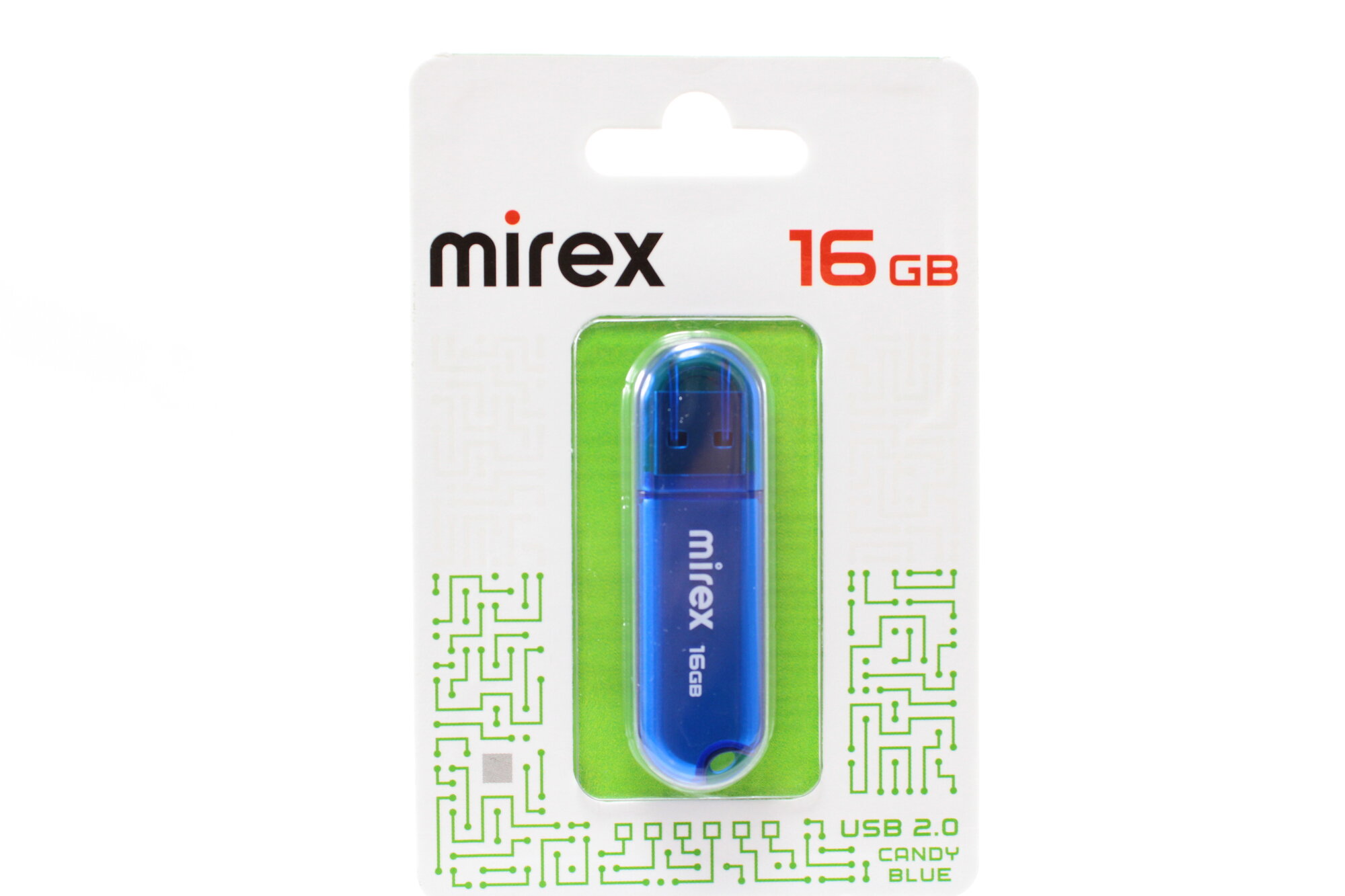 Флешка 16 ГБ USB Mirex Candy Blue