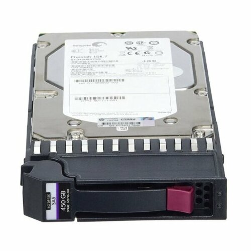 Жесткий диск HP P2000 450GB 6G SAS 15K LFF DP ENT HDD 601776-001 14603₽