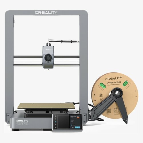 3D-принтер Creality Ender-3 V3 серый, черный