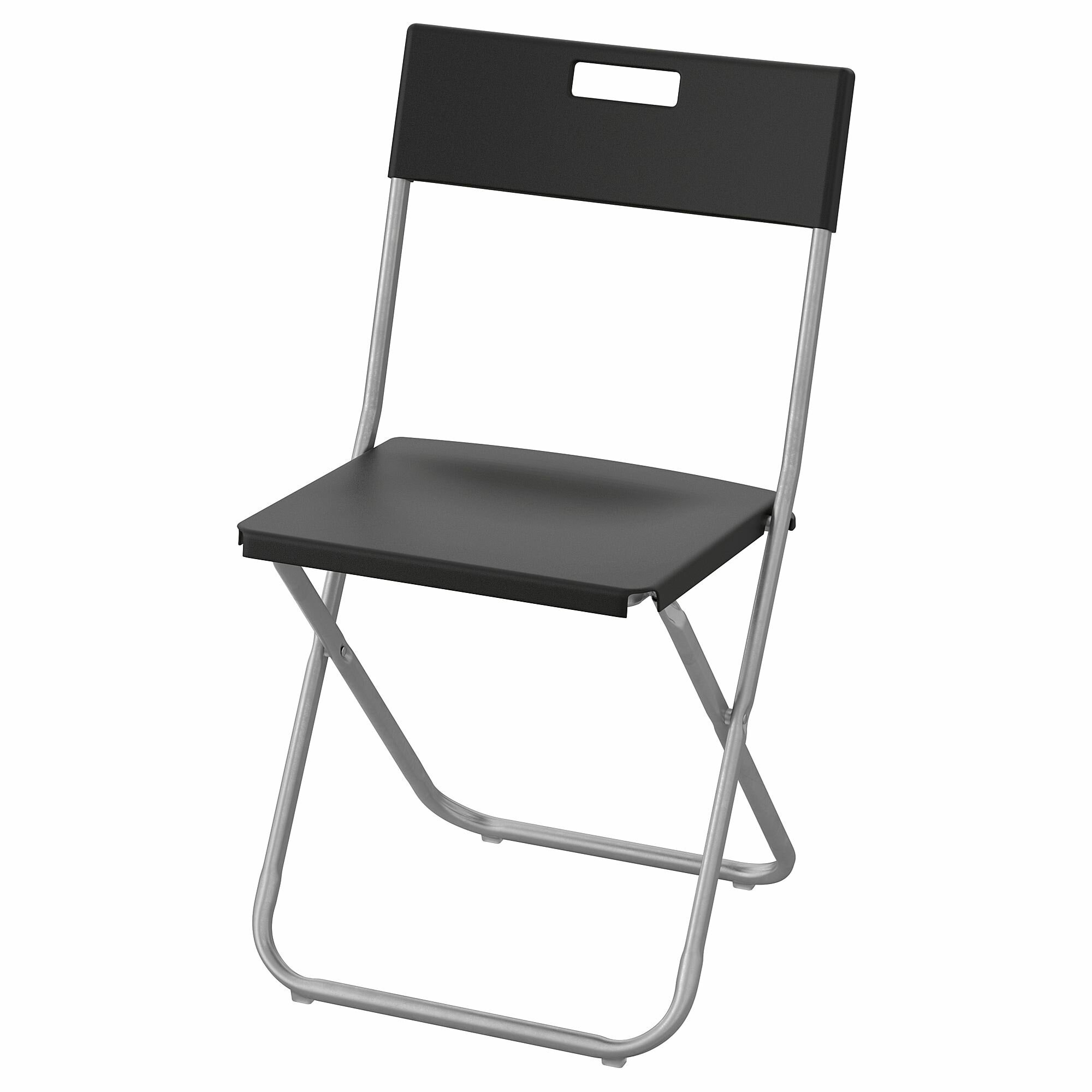 Икея / IKEA GUNDE, гунде, стул складной, черный