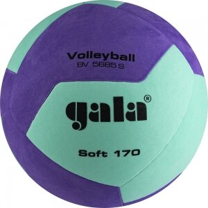 65896-94318 Мяч волейбольный GALA 170 Soft 12, BV5685SCF, размер 5, облегченный