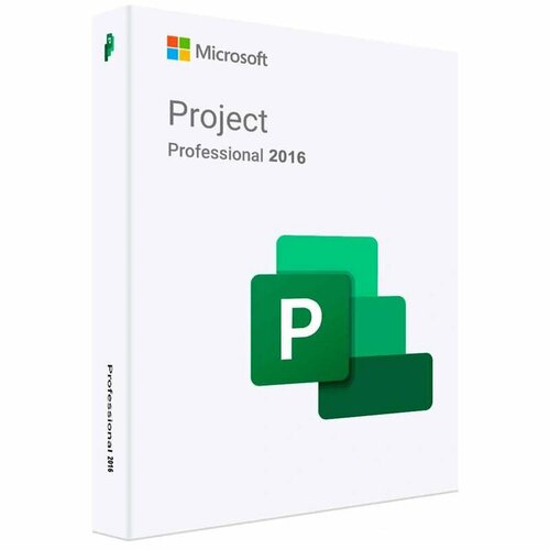 Microsoft Project 2016 Professional - 32/64 бит, Retail, 1ПК, Мультиязычный