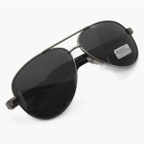 Солнцезащитные очки Essentials, черный солнцезащитные очки polarized авиаторы оправа металл поляризационные для мужчин