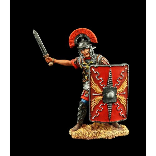 Оловянный солдатик SDS: Примипил XXIV легиона, I-II вв н. э. оловянный солдатик sds имагинифер римского легиона i ii вв н э