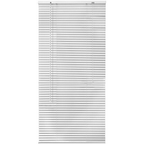 Жалюзи алюминий Qually 100х160см цвет белый 3520₽