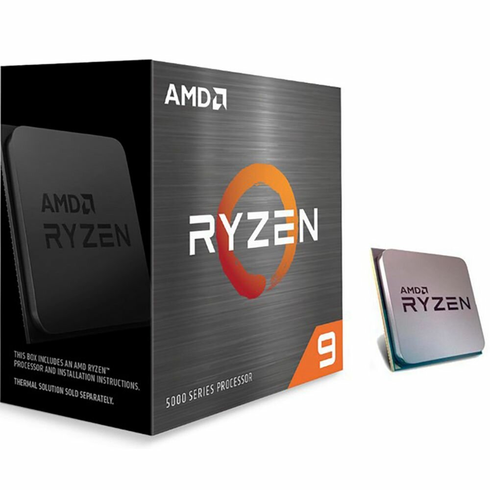 AMD Центральный Процессор AMD RYZEN 9 5950X BOX (100-100000059WOF) (Vermeer, 7nm, C16/T32, Base 3,40GHz, Turbo 4,90GHz, Without Graphics, L3 64Mb, TDP 105W, w/o cooler, SAM4) (312745) RYZEN 9 5950X