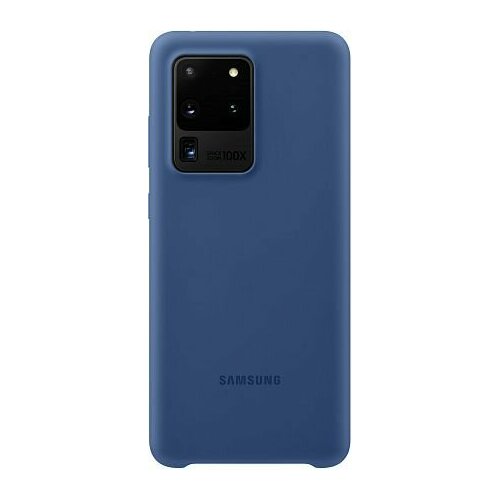 Клип-кейс Samsung Silicone Cover S20 Ultra Navy Blue