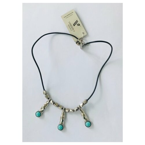 Колье Kedem, бирюза, длина 42 см, голубой