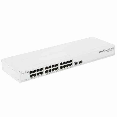 Коммутатор MikroTik CSS326-24G-2SRM 40785₽