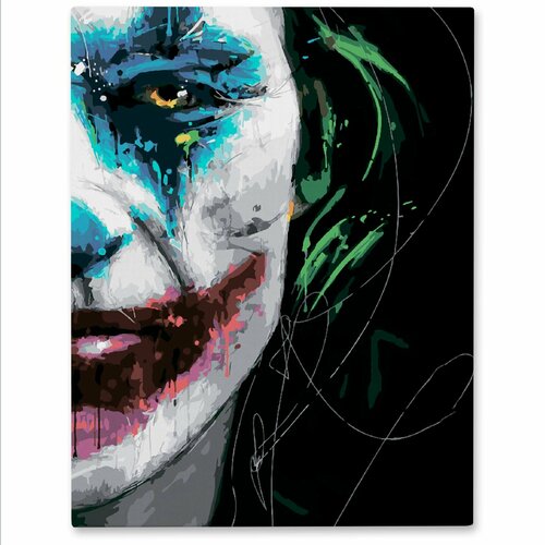 Картина по номерам Взгляд Джокера 40 x 50 см