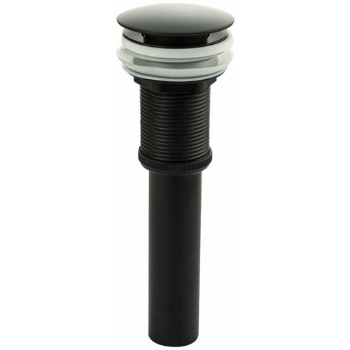 Верхняя часть донный клапан сифона - автомата на раковину без перелива цвет хром из нержавеющей стали 1155₽