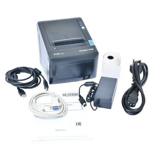 Онлайн-Касса Ритейл-01ФМ (улучшенный) RS-232/RJ-11/USB/LAN 80мм (черный) без ФН