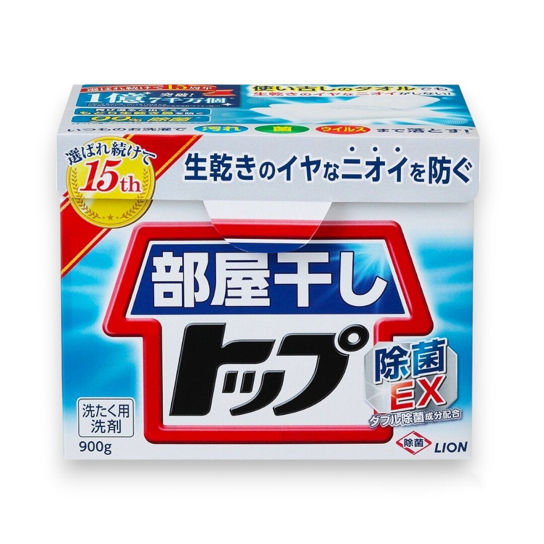 Порошок стиральный универсальный Lion Япония TOP Антибактериальный, 900 г