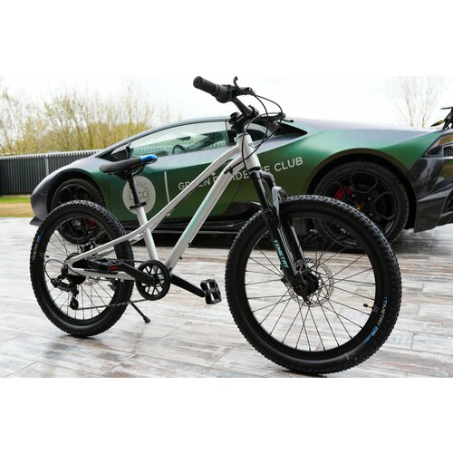 Велосипед Time Try ТT2787s 22 Алюминиевая рама 115 Детский Для девочек Для мальчиков серебристый 2490000₽